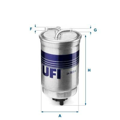 UFI 24.365.00 Fuel Filter