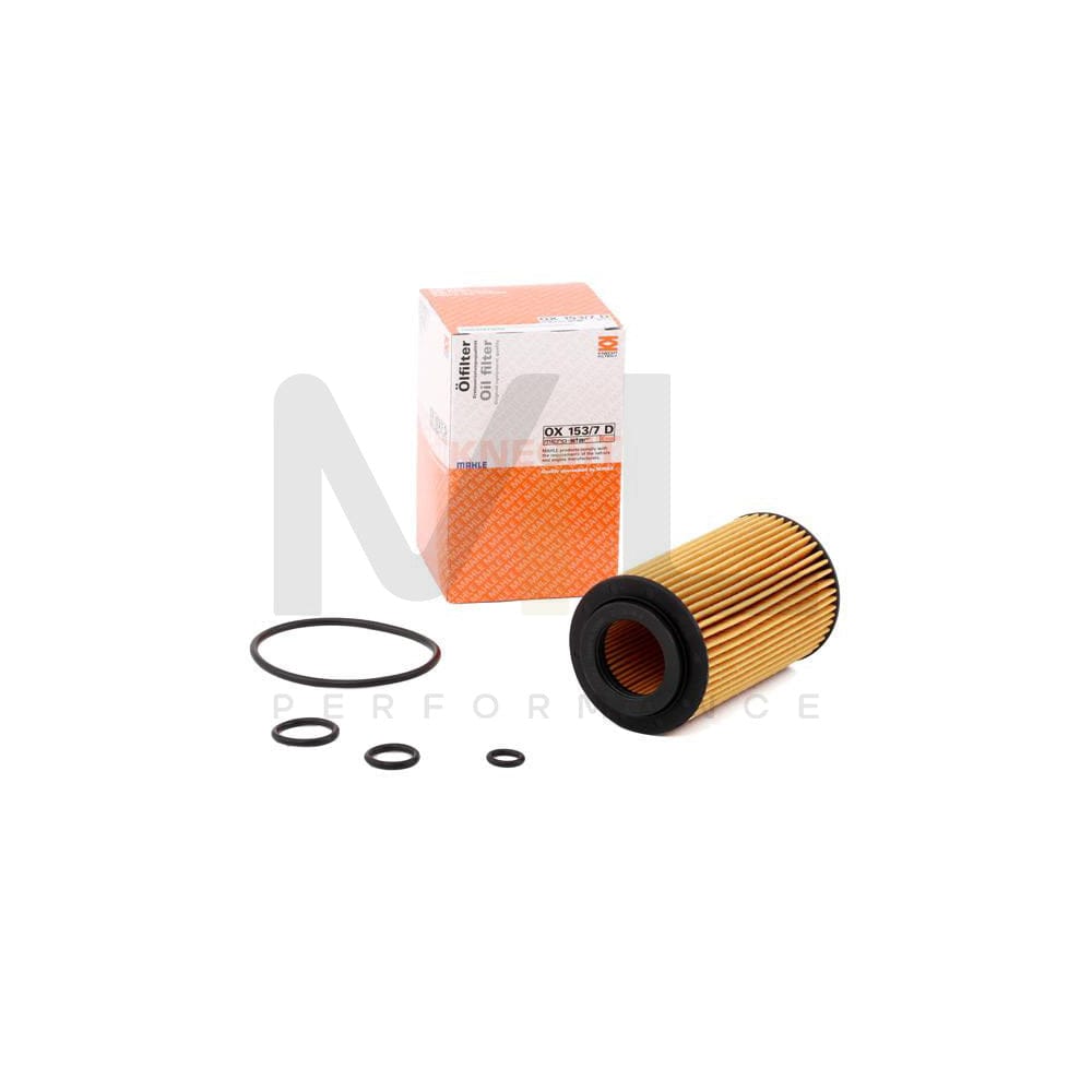 MAHLE ORIGINAL OX 153/7D Oil Filter Filter Insert | ML Performance Car Parts