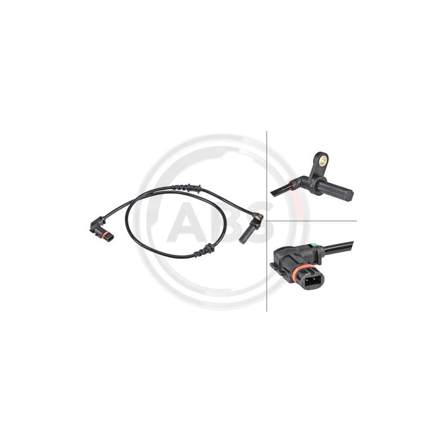 A.B.S. 30843 ABS Sensor suitable for MERCEDES-BENZ E-Class | ML Performance UK Car Parts