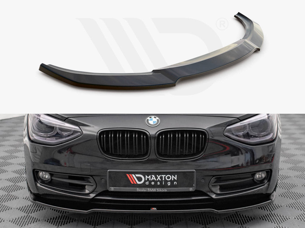 Maxton Design BM-1-F20-FD1T Front Splitter V.1 BMW 1 F20 (2011-2015) | ML Performance UK Car Parts