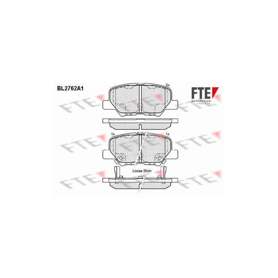 Fte 9010969 Brake Pad Set | ML Performance UK Car Parts