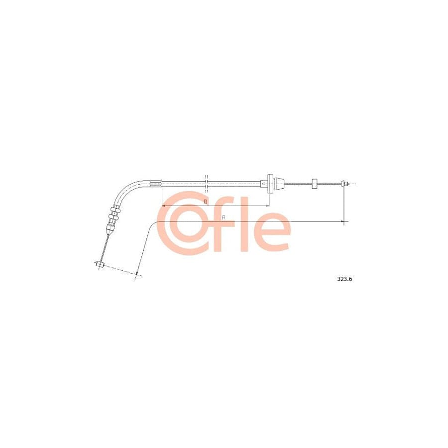 COFLE 323.6 Throttle Cable | ML Performance UK Car Parts