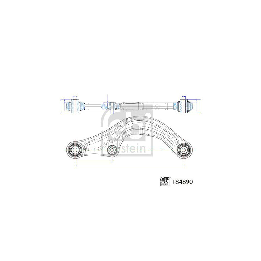 Febi Bilstein 184890 Suspension Arm