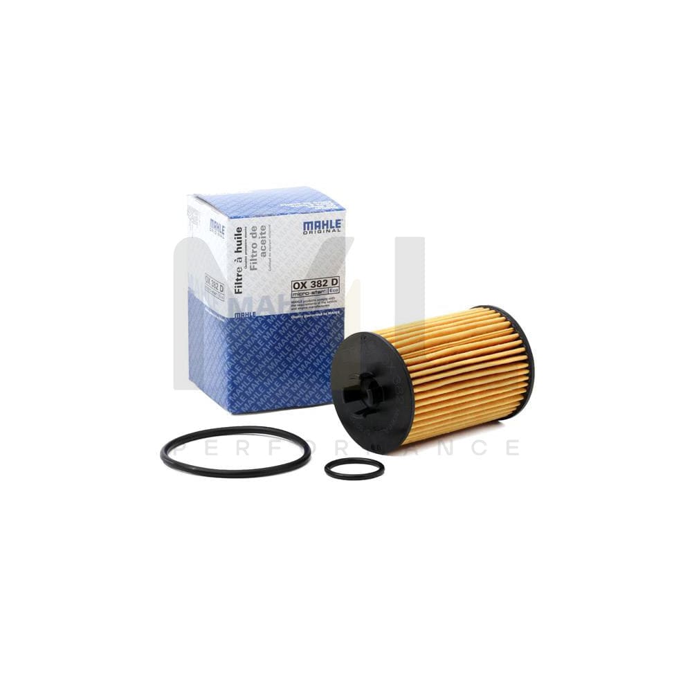 MAHLE ORIGINAL OX 382D Oil Filter Filter Insert | ML Performance Car Parts