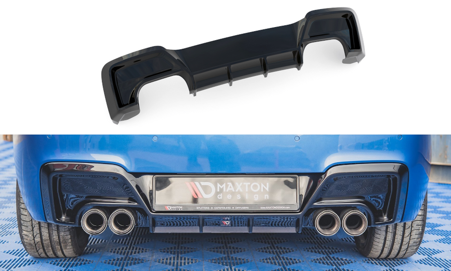 Maxton Design BM-1-F20-M-RS1TOO__OO Rear Valance V.2 BMW M135i F20 | ML Performance UK Car Parts