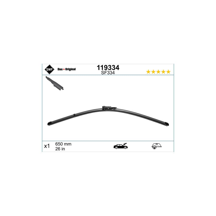 Swf Visioflex 119334 Wiper Blade | ML Performance UK Car Parts