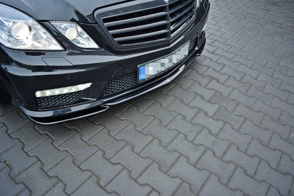 Maxton Design Mercedes Benz E63 AMG W212 Front Splitter V.1