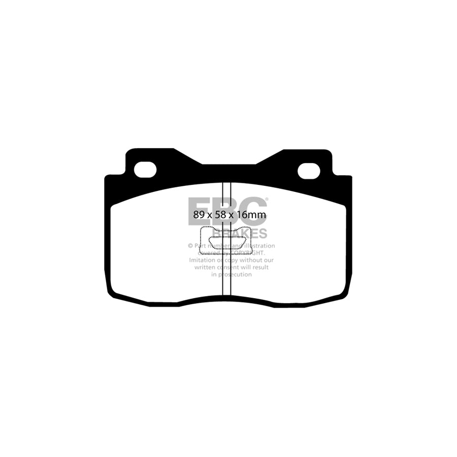 EBC DP378 Fiat Fiorino Ultimax Front Brake Pads 2 | ML Performance UK Car Parts