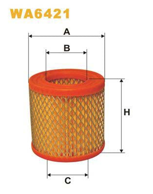 WIX Filters WA6421 Air Filter