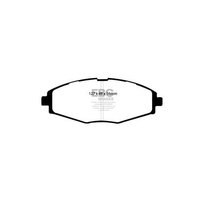 EBC PDKF553 Daewoo Lanos Ultimax Front Brake Pad & Plain Disc Kit 2 | ML Performance UK Car Parts