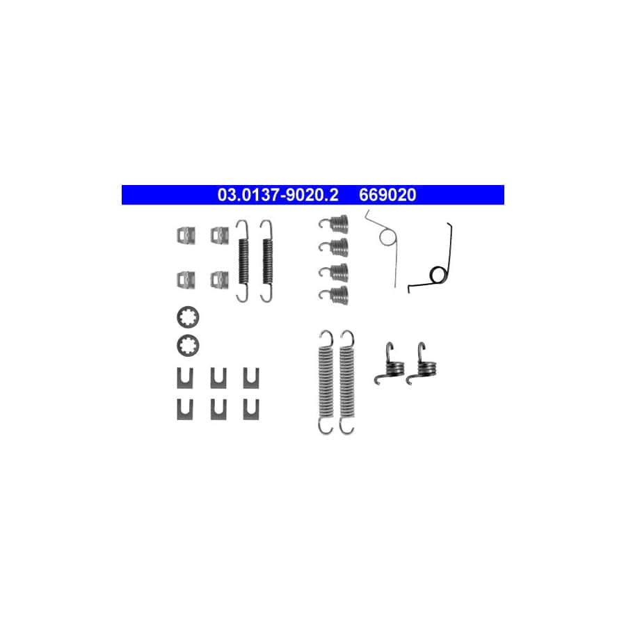 ATE 03.0137-9020.2 Accessory Kit, Brake Shoes | ML Performance UK Car Parts