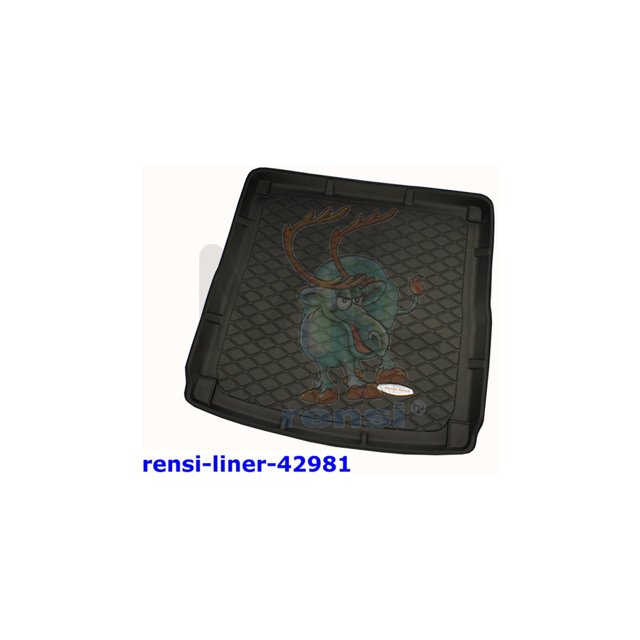 RENSI 42981 Car boot tray for AUDI A4 Plastic | ML Performance Car Parts