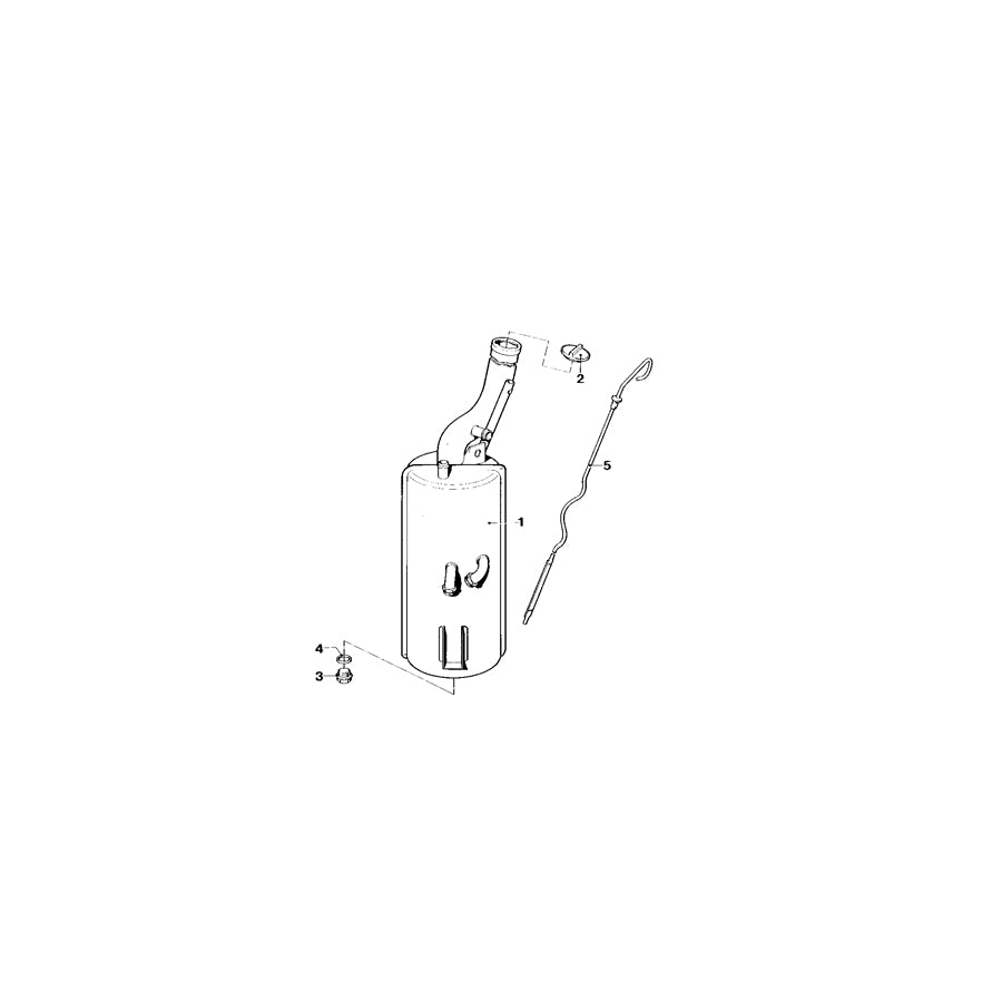 Genuine BMW 11431304531 E26 Oil Carrier (Inc. M1) | ML Performance UK Car Parts