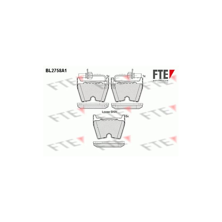 Fte 9010966 Brake Pad Set | ML Performance UK Car Parts