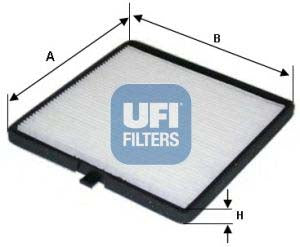 UFI 53.126.00 Pollen Filter