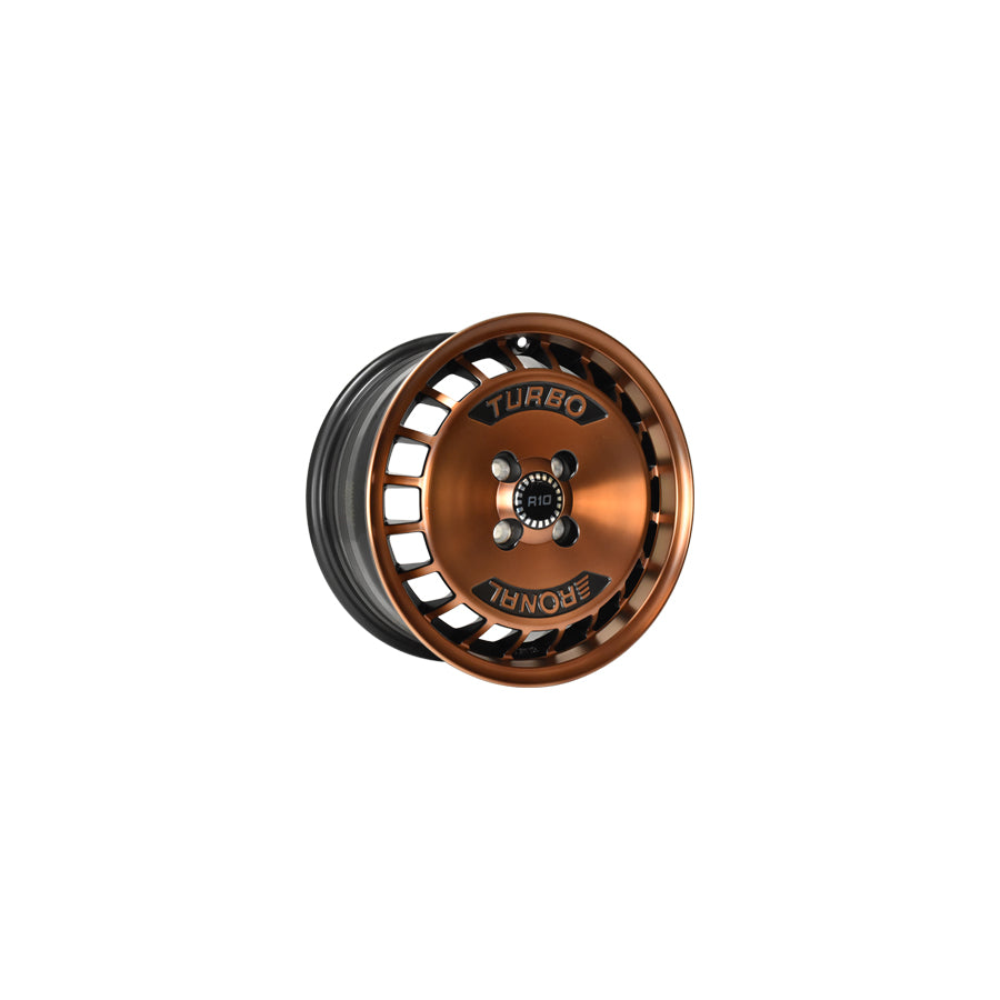 Ronal R10 TURBO 7x15 ET28 10R5704.23X/9212 Copper Matt - Front Diamond Cut Wheel | ML Performance UK Car Parts