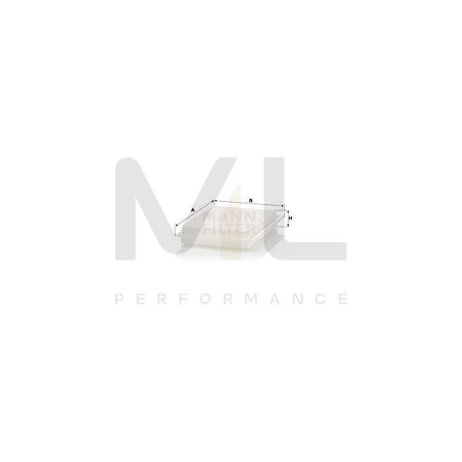 MANN-FILTER C 30 009 Air Filter Filter Insert | ML Performance Car Parts