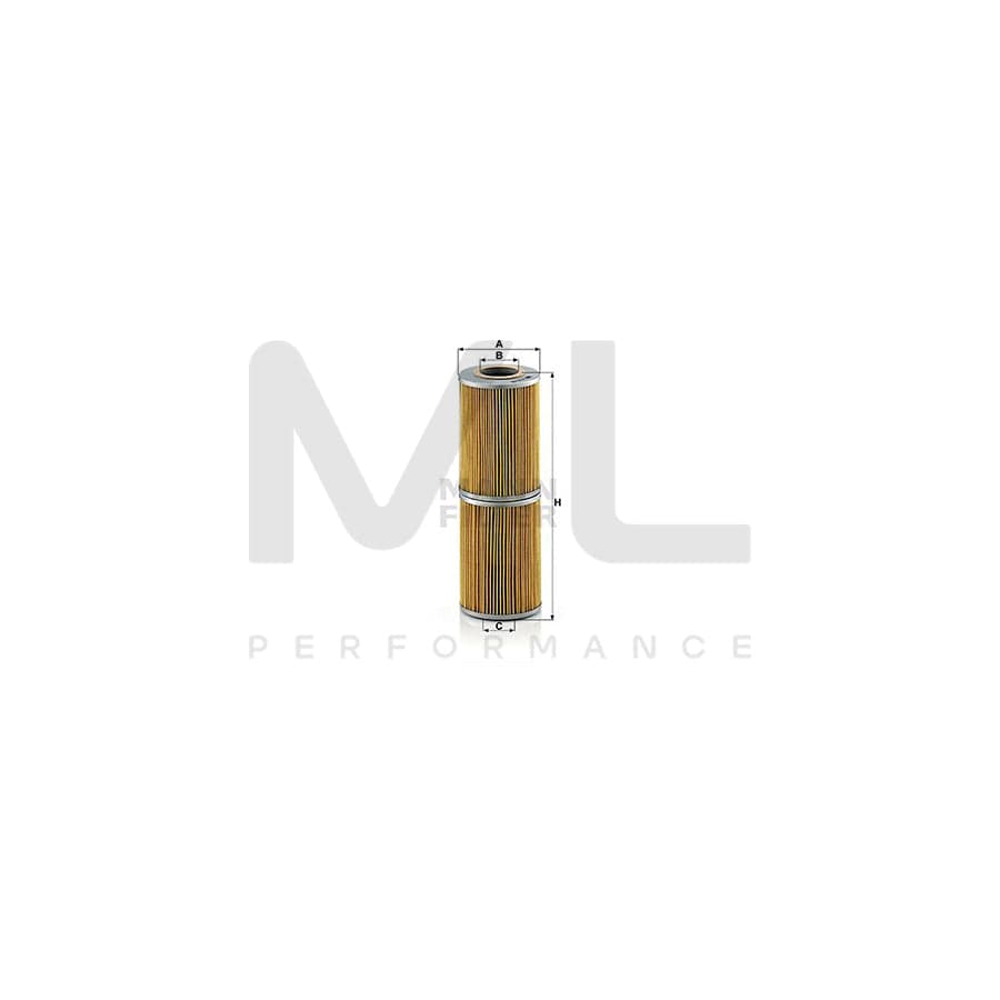 MANN-FILTER H 12 178 Oil Filter Filter Insert | ML Performance Car Parts