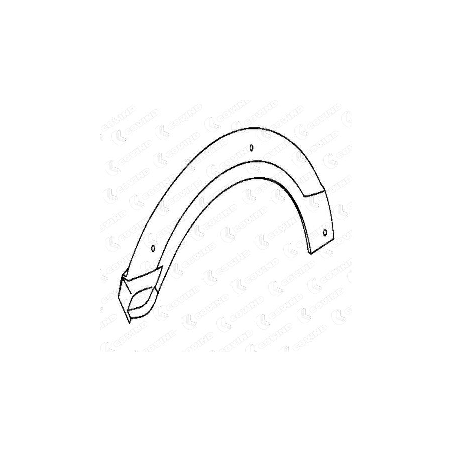 Covind 038/510 Panelling, Mudguard | ML Performance UK