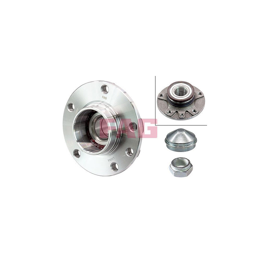 FAG 713 6064 20 Wheel Bearing Kit For Alfa Romeo Giulietta Hatchback (940)