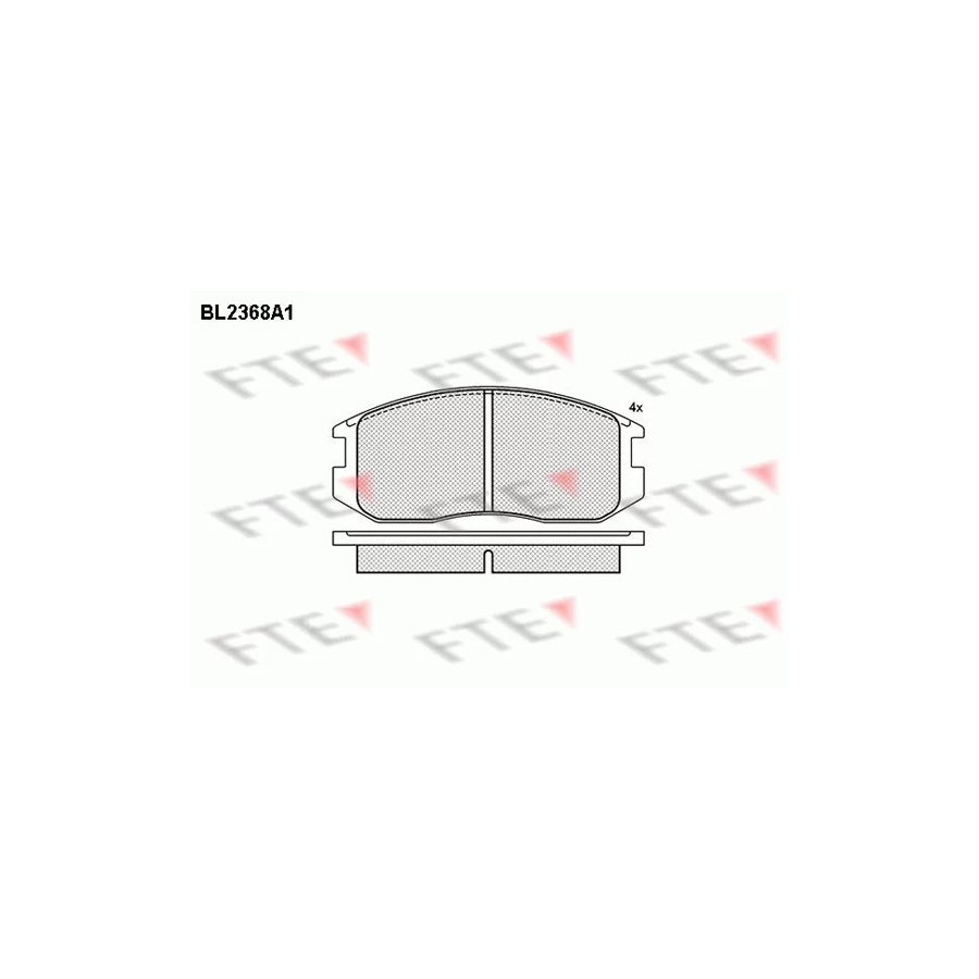 Fte BL2368A1 Brake Pad Set | ML Performance UK Car Parts