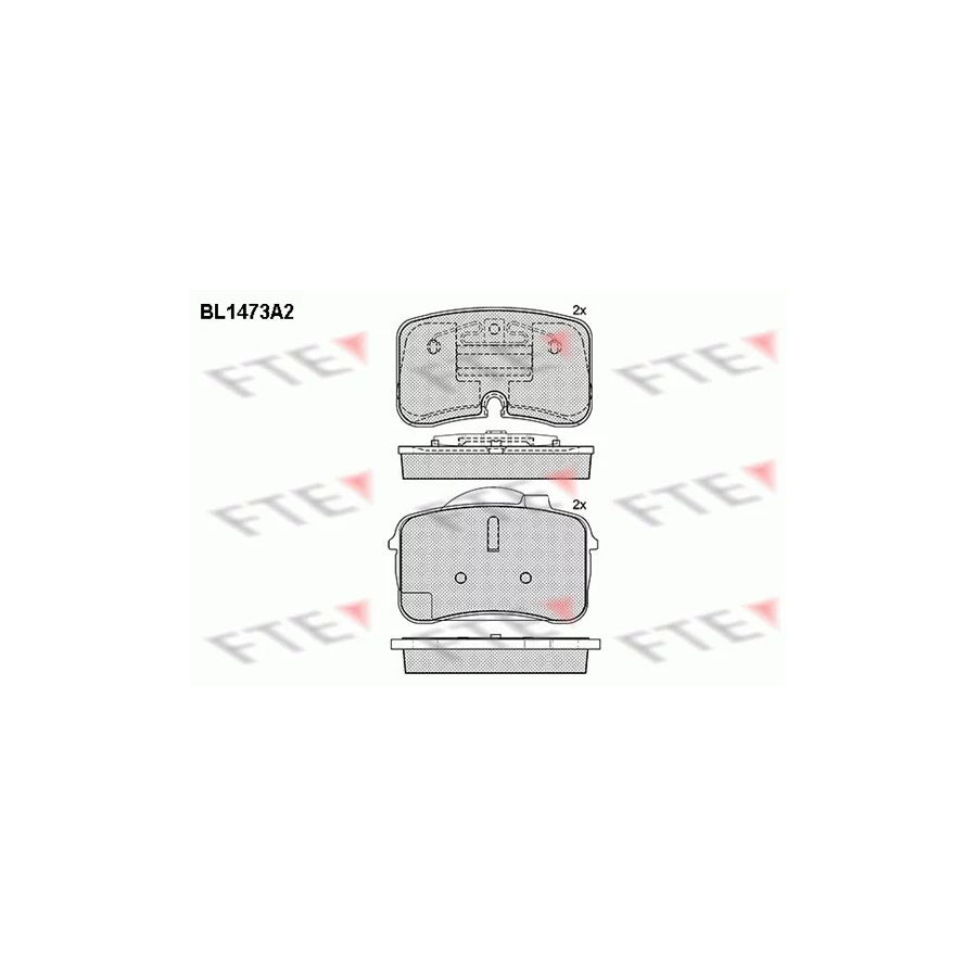 Fte BL1473A2 Brake Pad Set | ML Performance UK Car Parts