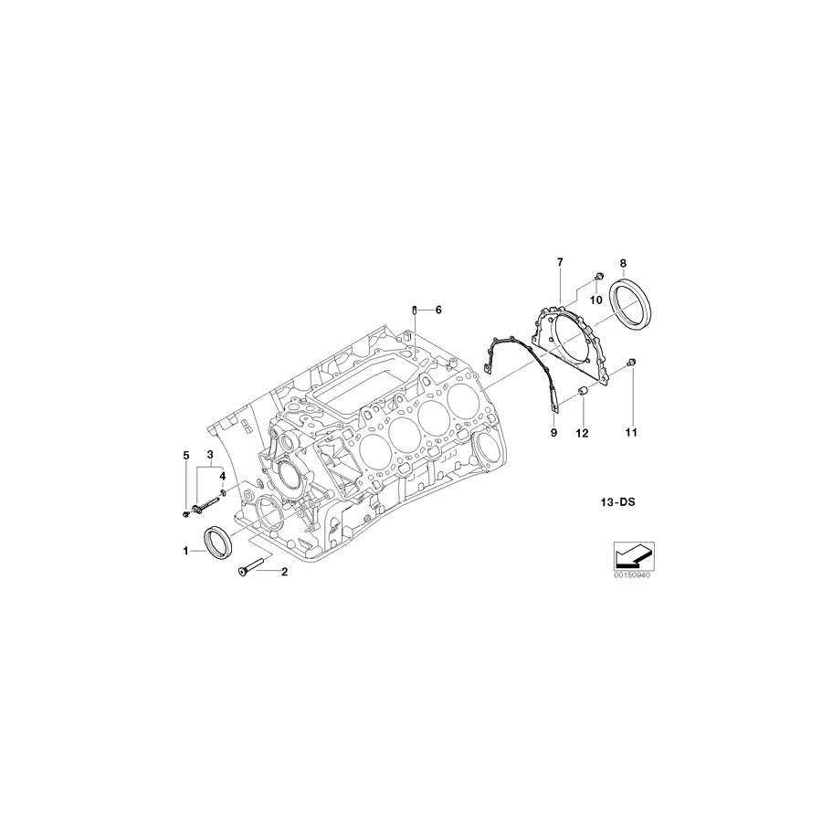 Genuine BMW 11147792849 E65 Cover (Inc. 745d) | ML Performance UK Car Parts