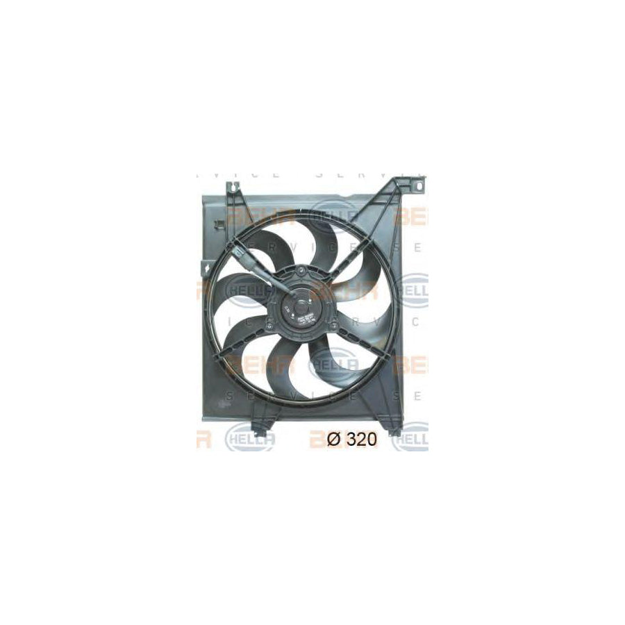 Hella 8EW 351 043-181 Fan, Radiator