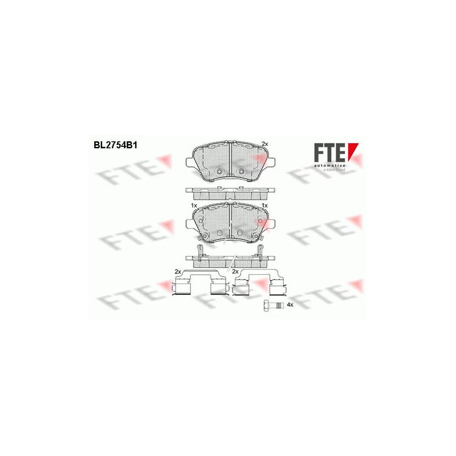 Fte 9010962 Brake Pad Set | ML Performance UK Car Parts