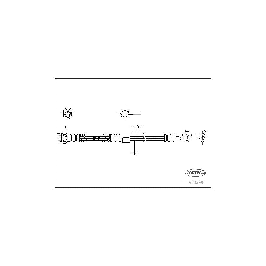 Corteco 19032995 Brake Hose | ML Performance UK