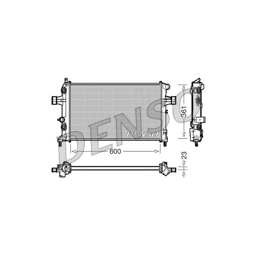 Denso DRM20086 Drm20086 Engine Radiator | ML Performance UK