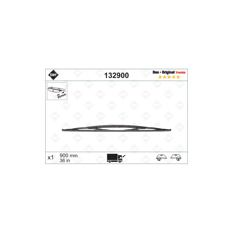 Swf 132900 Original Wiper Blade | ML Performance UK Car Parts