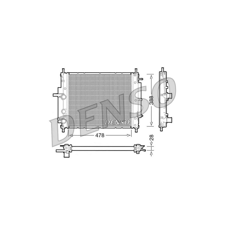 Denso DRM09032 Drm09032 Engine Radiator | ML Performance UK