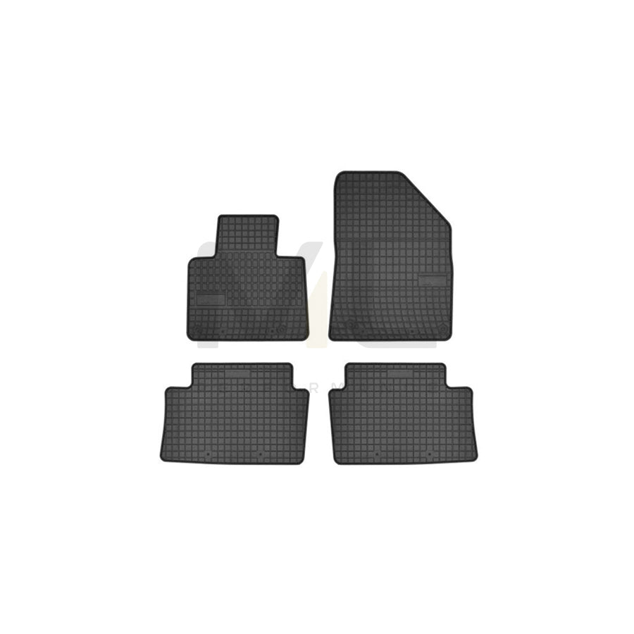 FROGUM Tailored 0644 Floor mat set for CITROﾃ起 C5 Elastomer, Front and Rear, Quantity: 4, Black | ML Performance Car Parts