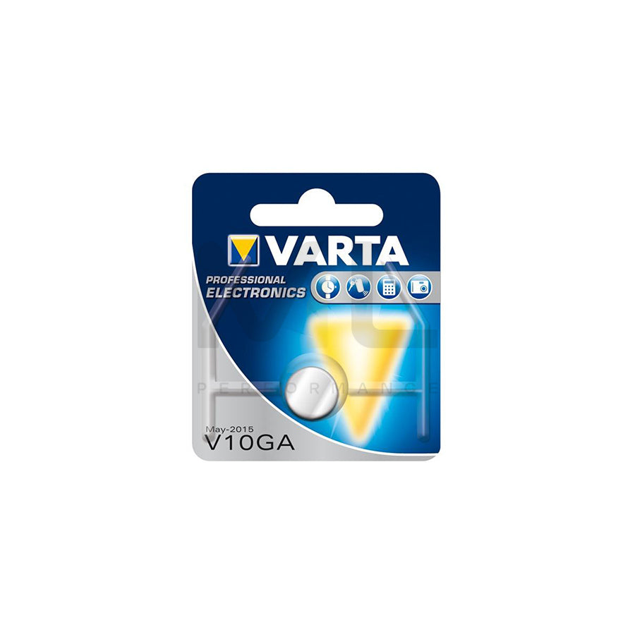 VARTA V10GA/LR54 04274 101 401 Button cell battery 1.5V, 70mAh, Piece | ML Performance Car Parts