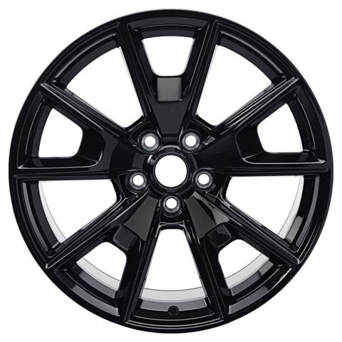 GENUINE FORD 2172551 x4 SET OF 4 MUSTANG ALLOY WHEEL 19" REAR, 5-SPOKE Y DESIGN, BLACK, 2015 - 2021 | ML Performance UK