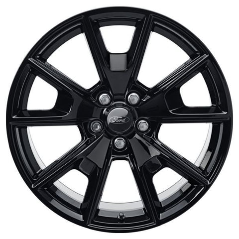 GENUINE FORD 2172551 x4 SET OF 4 MUSTANG ALLOY WHEEL 19" REAR, 5-SPOKE Y DESIGN, BLACK, 2015 - 2021 | ML Performance UK