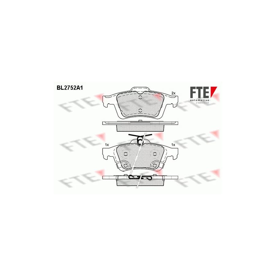 Fte 9010960 Brake Pad Set | ML Performance UK Car Parts