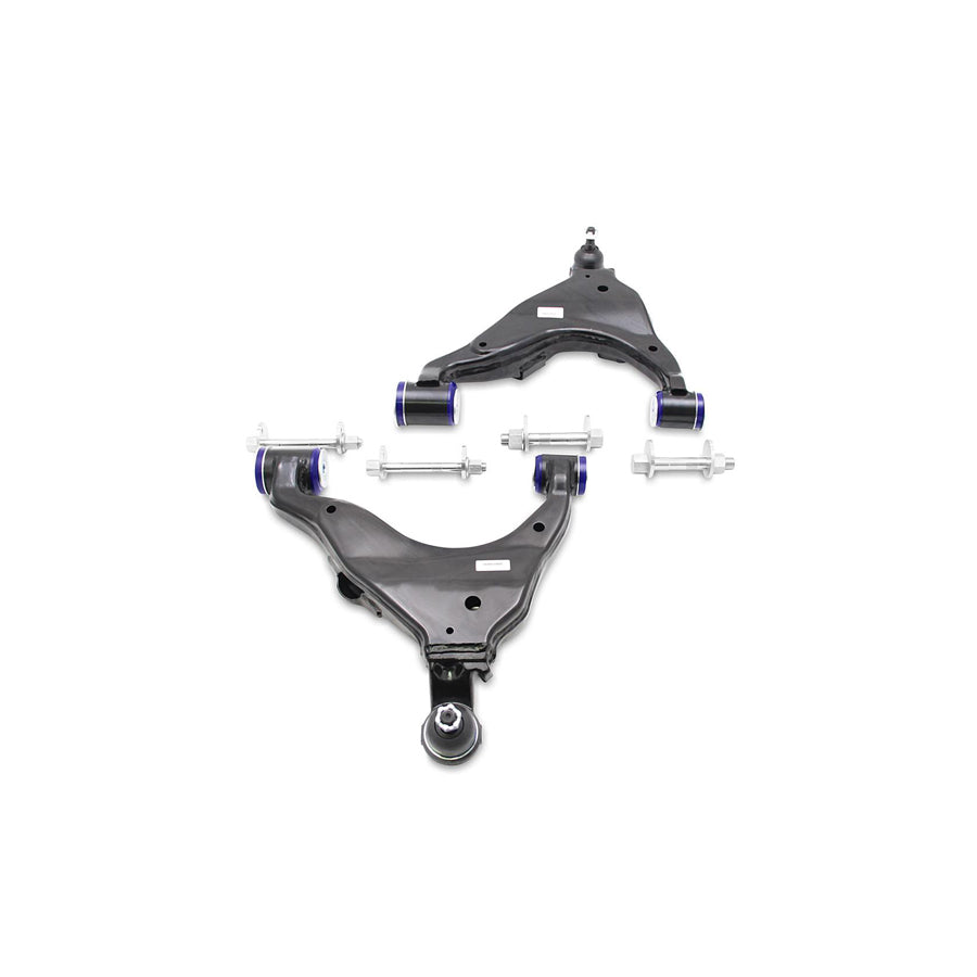 SuperPro TRC481 Toyota Landcruiser / Prado / Lexus GX OEM+ Front Bushing Control Arm Kit (Standard Alignment)