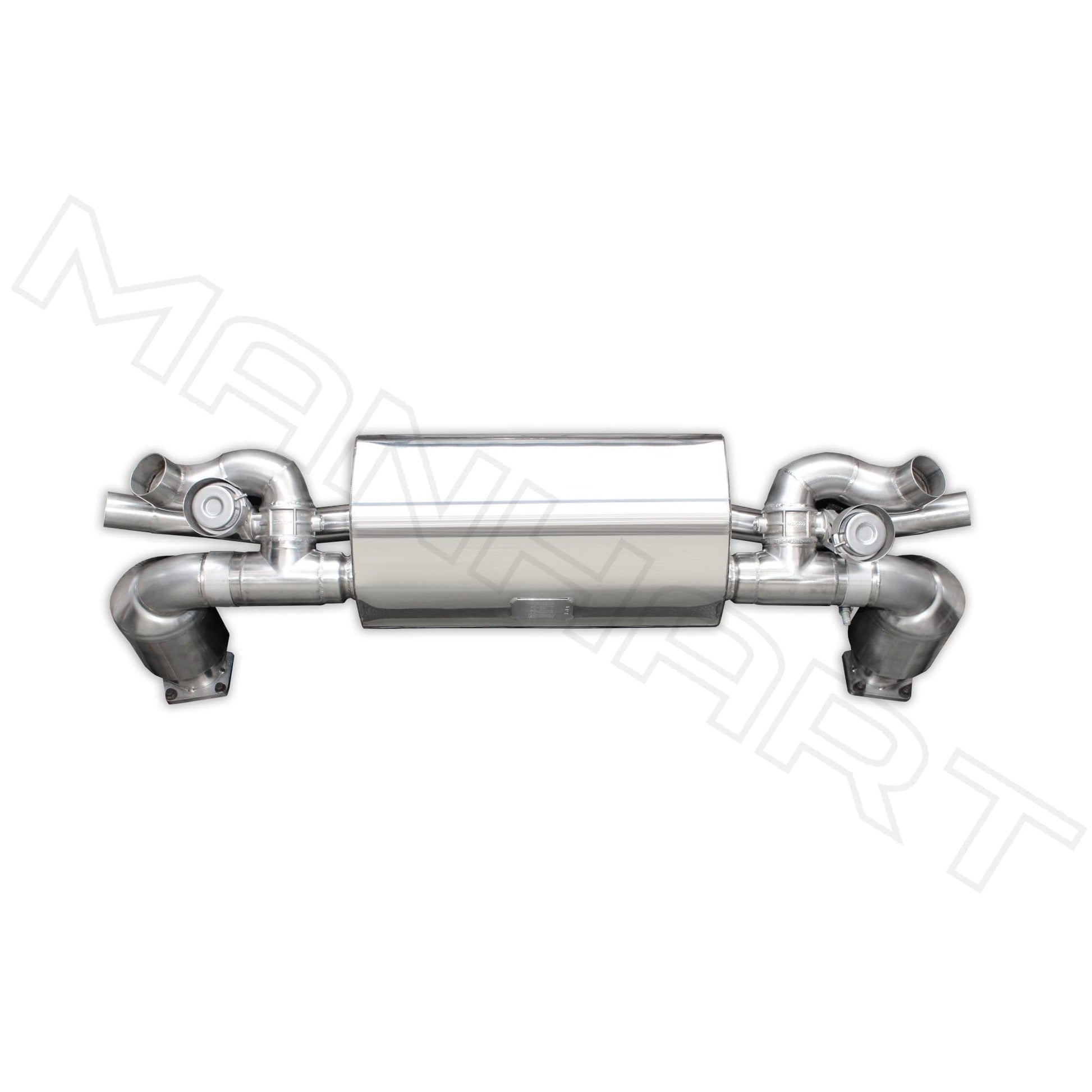 MANHART MH5PT9913100 SLIP-ON EXHAUST FOR PORSCHE 911 (991) TURBO (S) WITH VALVE CONTROL