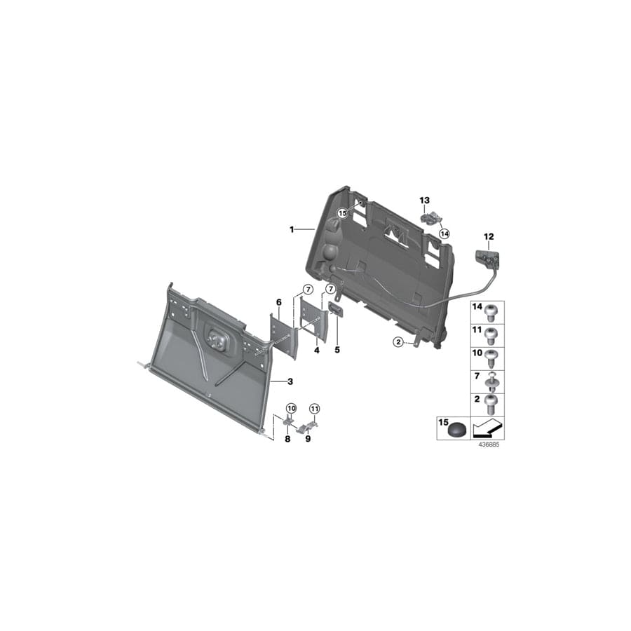 Genuine BMW 52207326087 F23 F83 G14 Stop Buffer (Inc. 428iX, 230iX & 425d) | ML Performance UK Car Parts