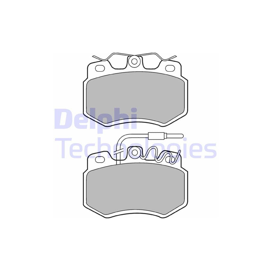 Delphi Lp536 Brake Pad Set