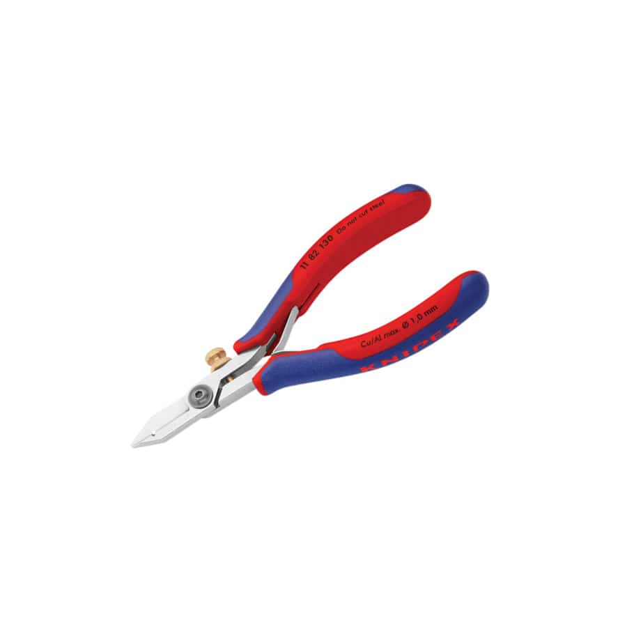 Knipex KPX1182130 Electronic Wire Stripping Shears 130mm | ML Performance UK