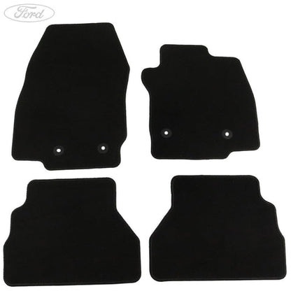 GENUINE FORD 2002564 B-MAX FRONT & REAR FLOOR MATS VELOUR WITH SERGE EDGE 2012- | ML Performance UK