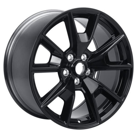 GENUINE FORD 2172551 x4 SET OF 4 MUSTANG ALLOY WHEEL 19" REAR, 5-SPOKE Y DESIGN, BLACK, 2015 - 2021 | ML Performance UK