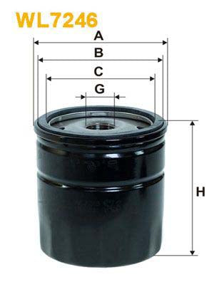 WIX Filters WL7246 Oil Filter