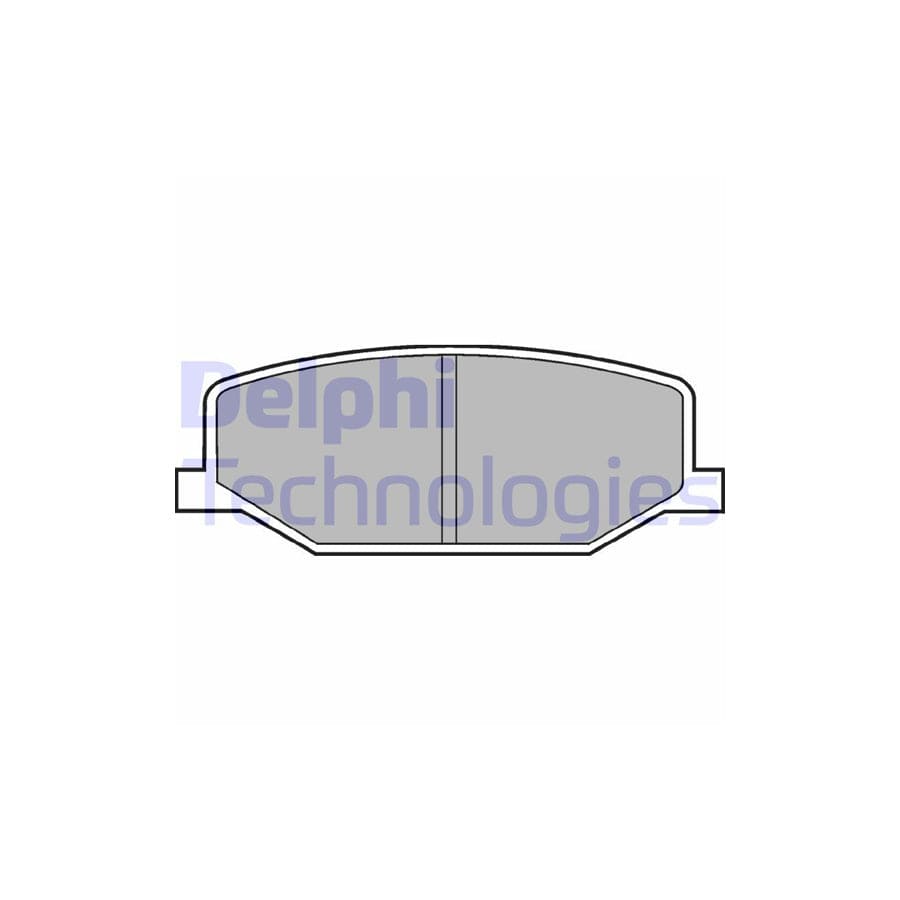 Delphi Lp527 Brake Pad Set