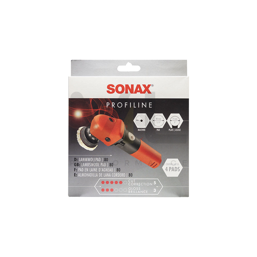 Sonax Lambswool Pad 80 | ML Performance Car Care