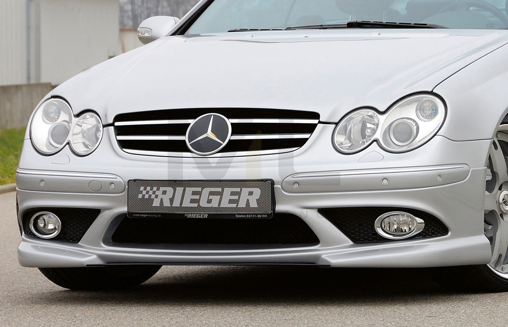 Rieger 00071010 Mercedes-Benz W209 CLK Front Splitter 1 | ML Performance UK Car Parts