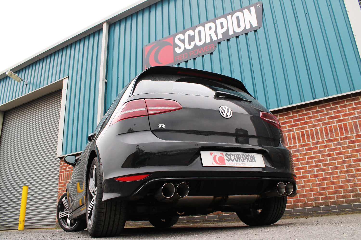 Scorpion SVW046D VW Golf MK7 R  Resonated Cat-Back System With Electronic Valves | ML Performance UK UK